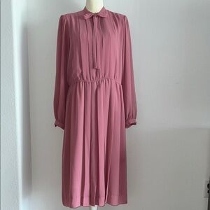 Jack Bryan Vintage Elegant Dusty Rose Dress